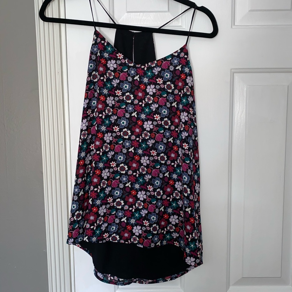 Floral tank top